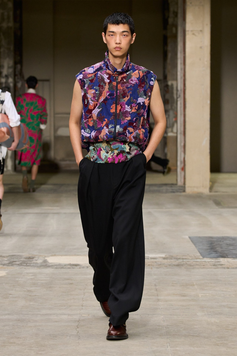 Dries van Noten fashion show for Spring/Summer 2026
