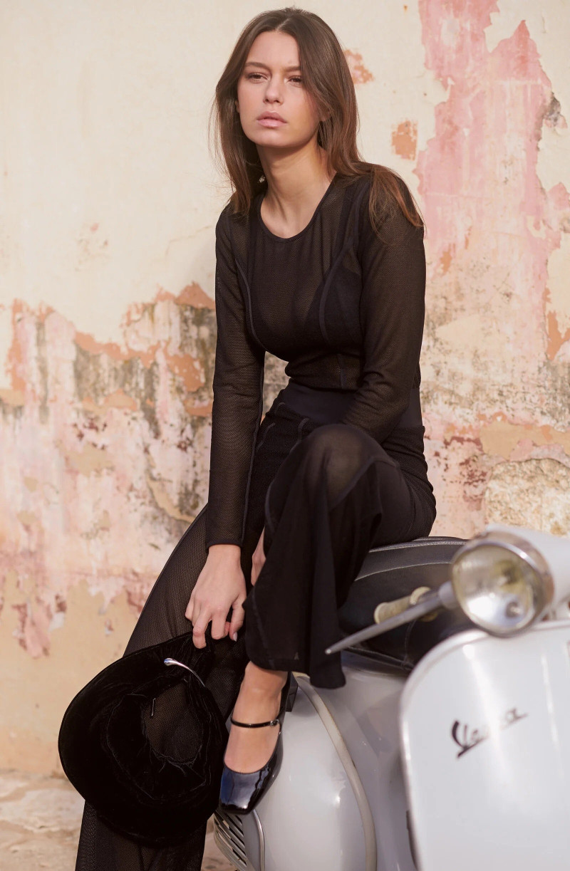 Lucia Bramani featured in  the Pain de Sucre lookbook for Autumn/Winter 2024