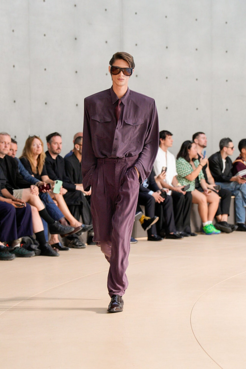 Saint Laurent fashion show for Spring/Summer 2026