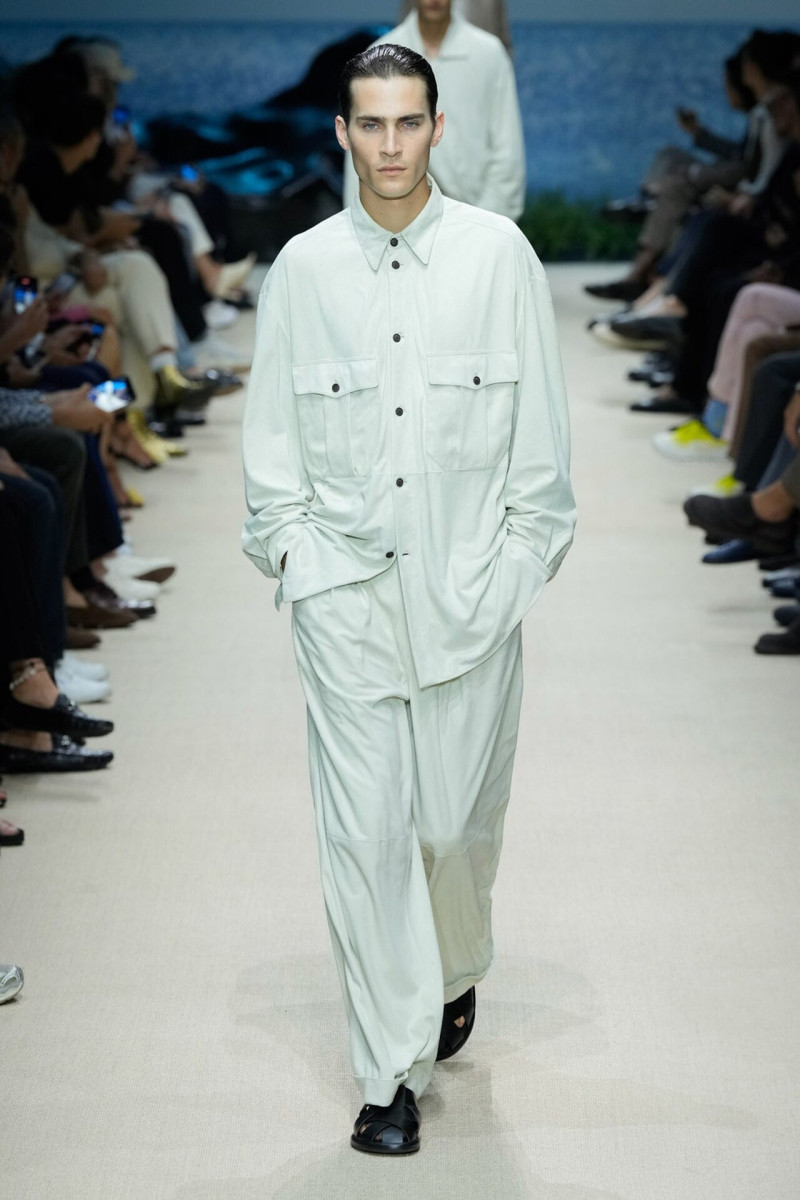 Giorgio Armani fashion show for Spring/Summer 2026