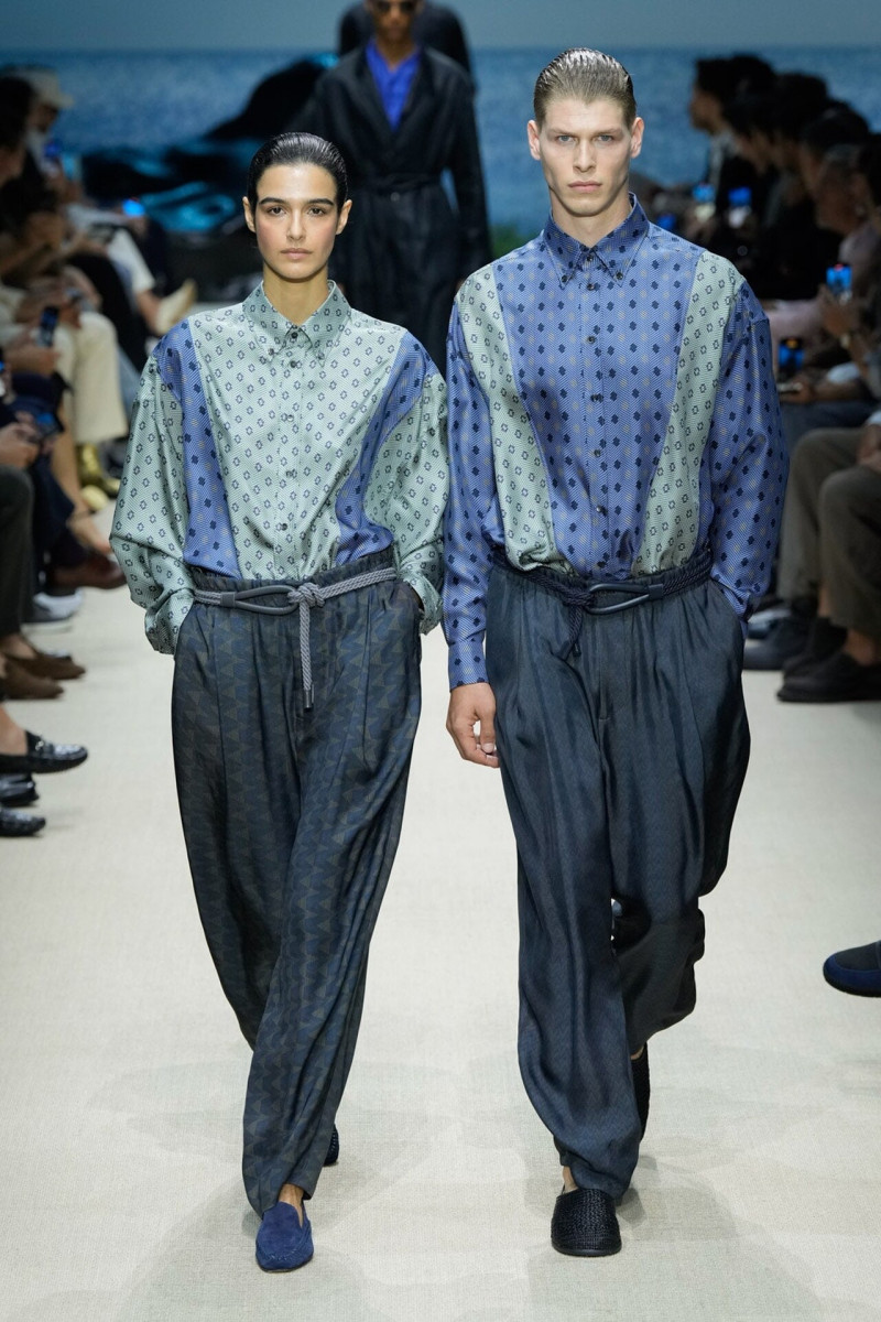 Giorgio Armani fashion show for Spring/Summer 2026