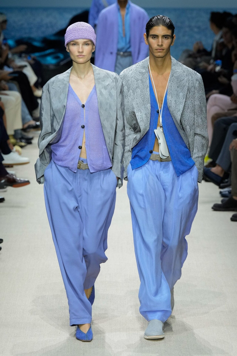 Giorgio Armani fashion show for Spring/Summer 2026