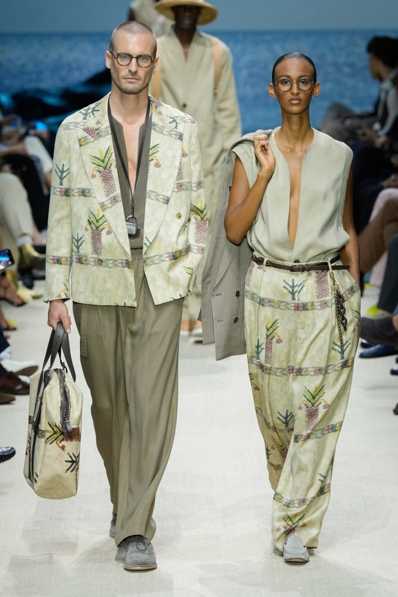 Giorgio Armani fashion show for Spring/Summer 2026