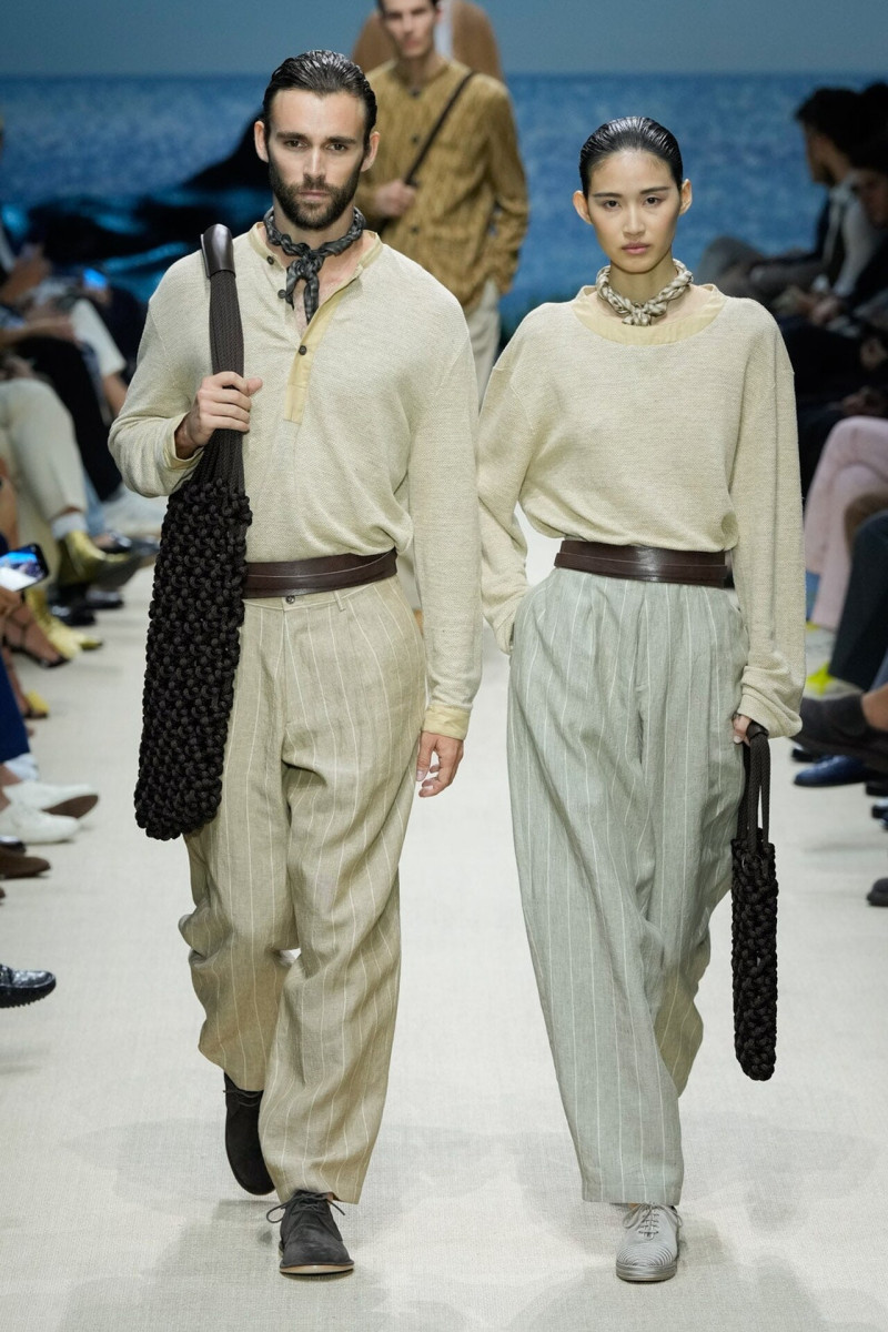 Giorgio Armani fashion show for Spring/Summer 2026