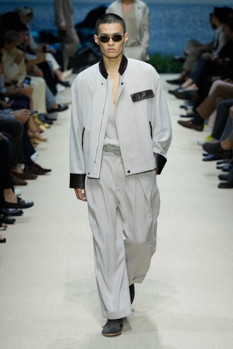 Giorgio Armani fashion show for Spring/Summer 2026