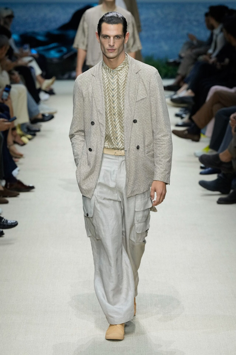 Giorgio Armani fashion show for Spring/Summer 2026