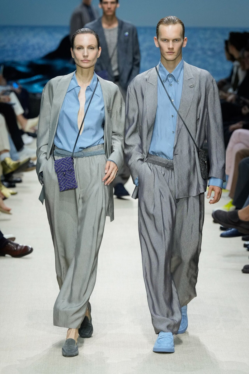 Giorgio Armani fashion show for Spring/Summer 2026