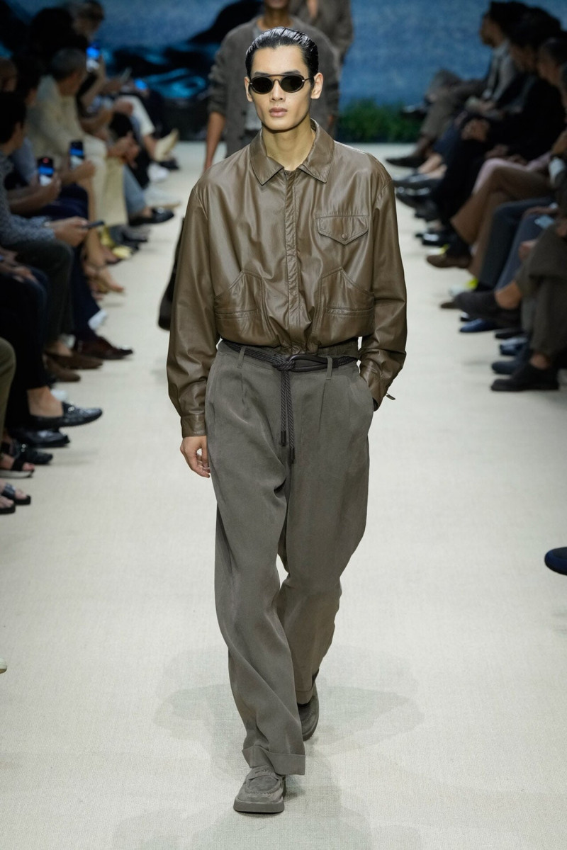 Giorgio Armani fashion show for Spring/Summer 2026