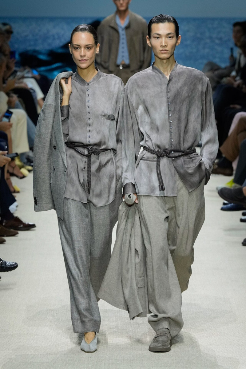 Giorgio Armani fashion show for Spring/Summer 2026