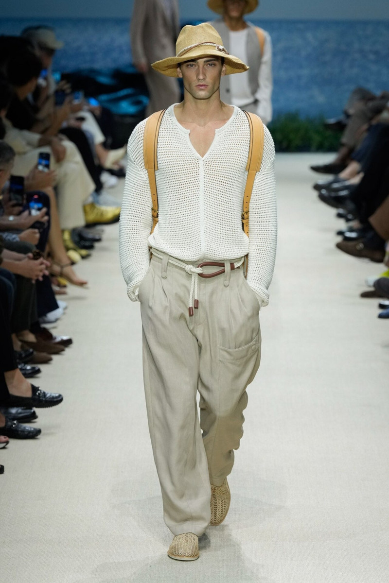 Giorgio Armani fashion show for Spring/Summer 2026