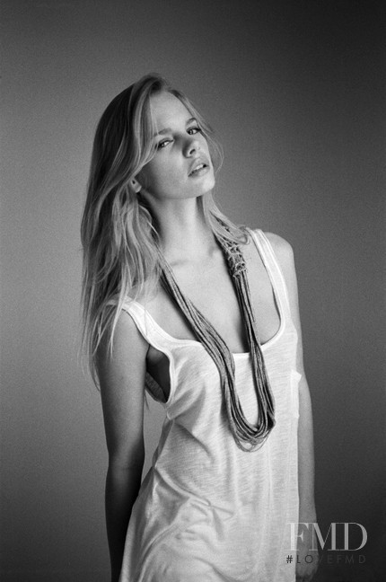 Marloes Horst featured in  the Urban Outfitters catalogue for Summer 2009