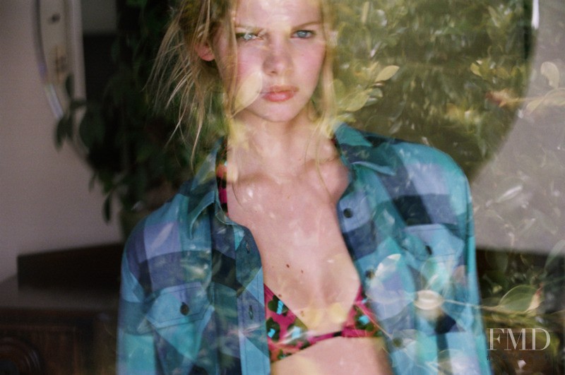 Marloes Horst featured in  the Urban Outfitters catalogue for Summer 2009