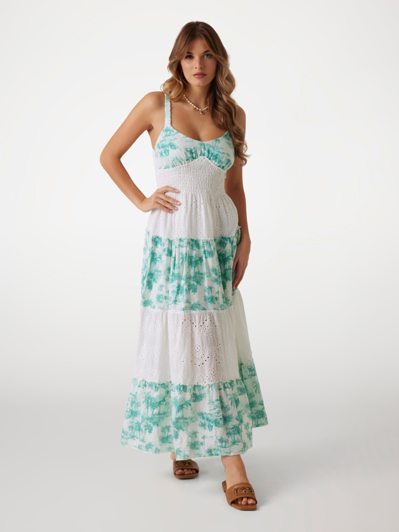 Seyla Brigitte Zanon featured in  the Guess catalogue for Spring/Summer 2025