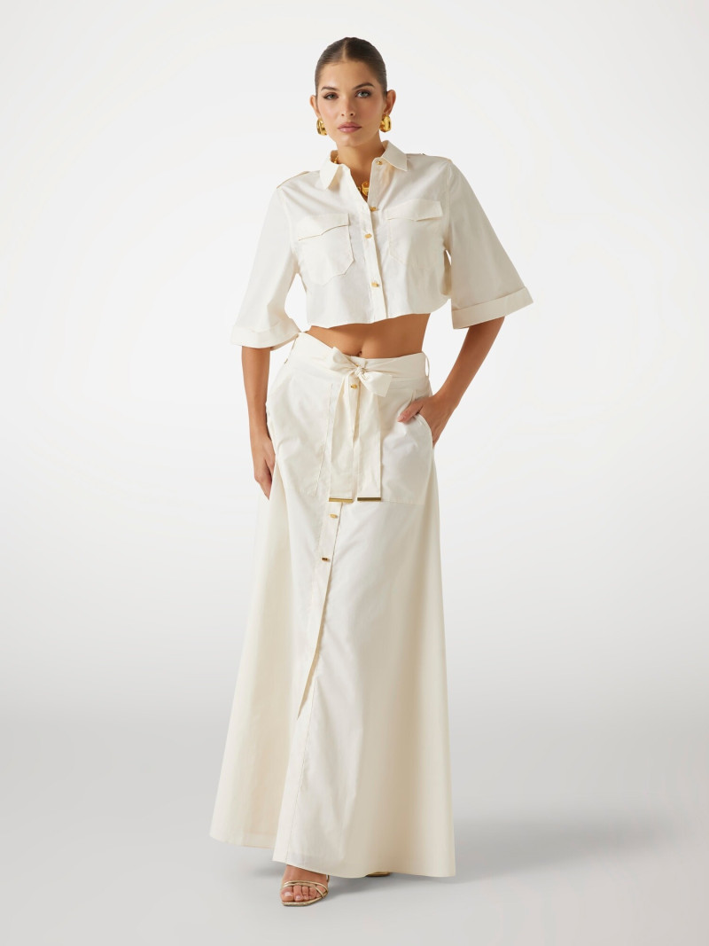 Seyla Brigitte Zanon featured in  the Guess catalogue for Spring/Summer 2025
