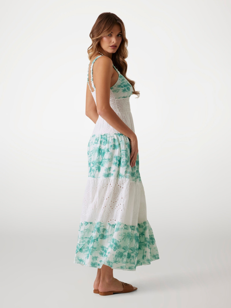 Seyla Brigitte Zanon featured in  the Guess catalogue for Spring/Summer 2025