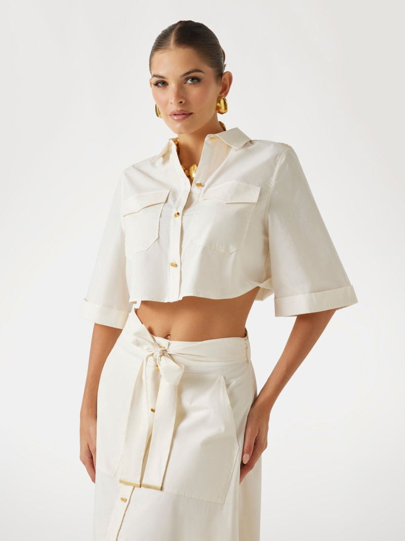 Seyla Brigitte Zanon featured in  the Guess catalogue for Spring/Summer 2025