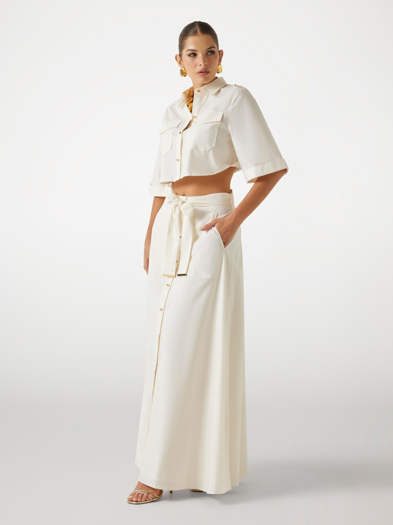 Seyla Brigitte Zanon featured in  the Guess catalogue for Spring/Summer 2025