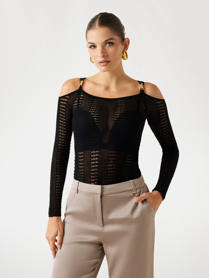 Seyla Brigitte Zanon featured in  the Guess catalogue for Spring/Summer 2025