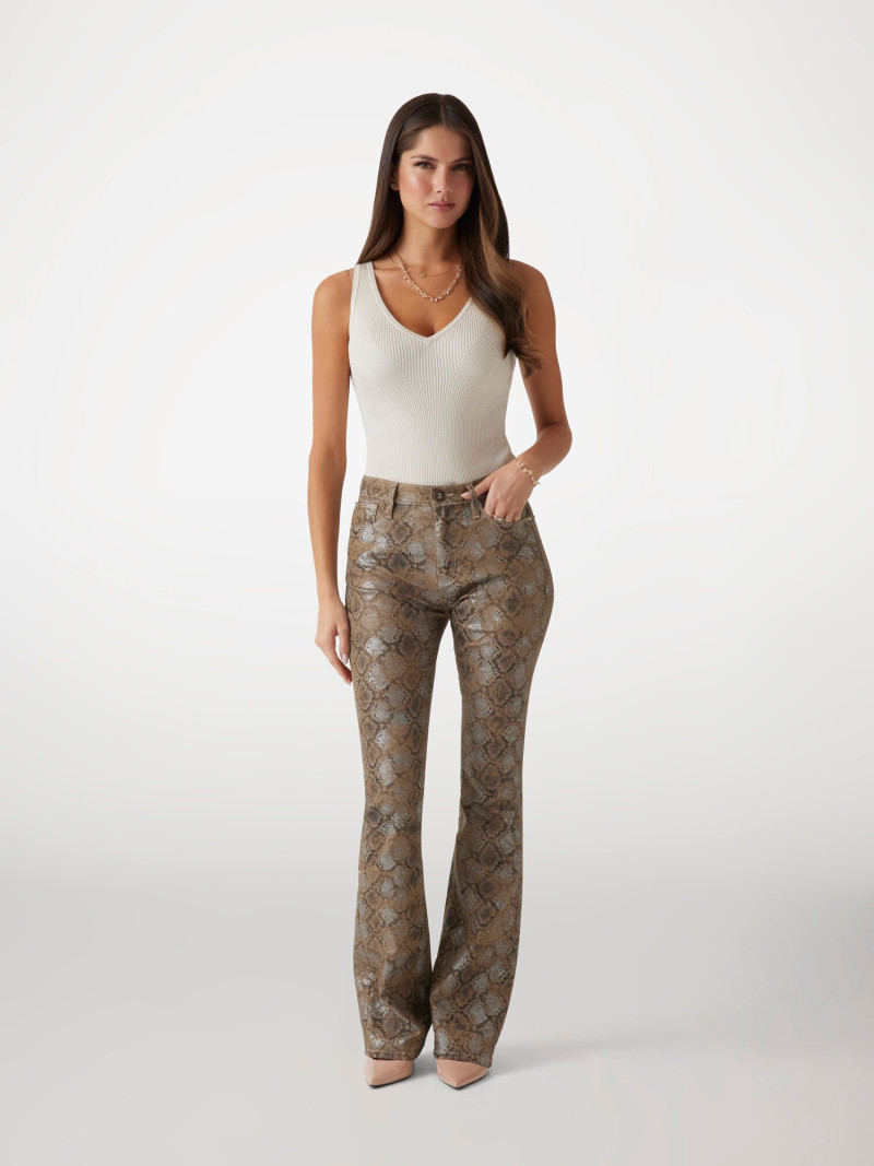 Kianna Louise Stephens featured in  the Guess catalogue for Spring/Summer 2025