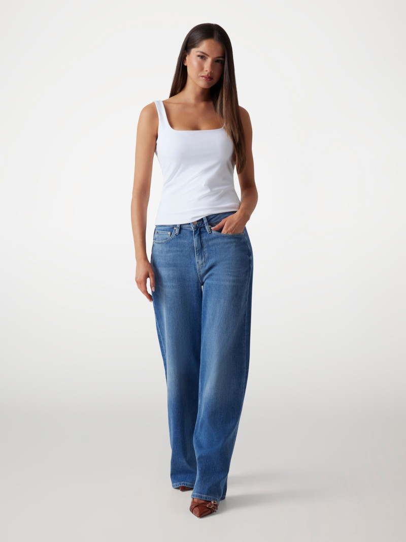 Kianna Louise Stephens featured in  the Guess catalogue for Spring/Summer 2025