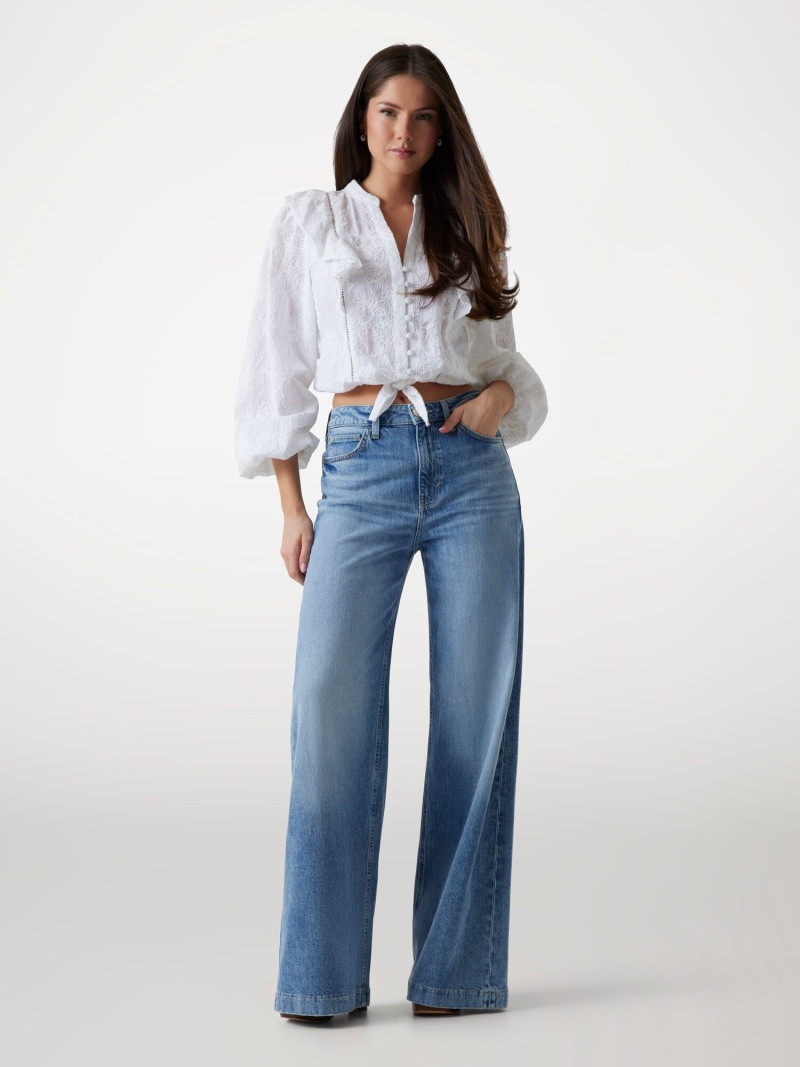 Kianna Louise Stephens featured in  the Guess catalogue for Spring/Summer 2025