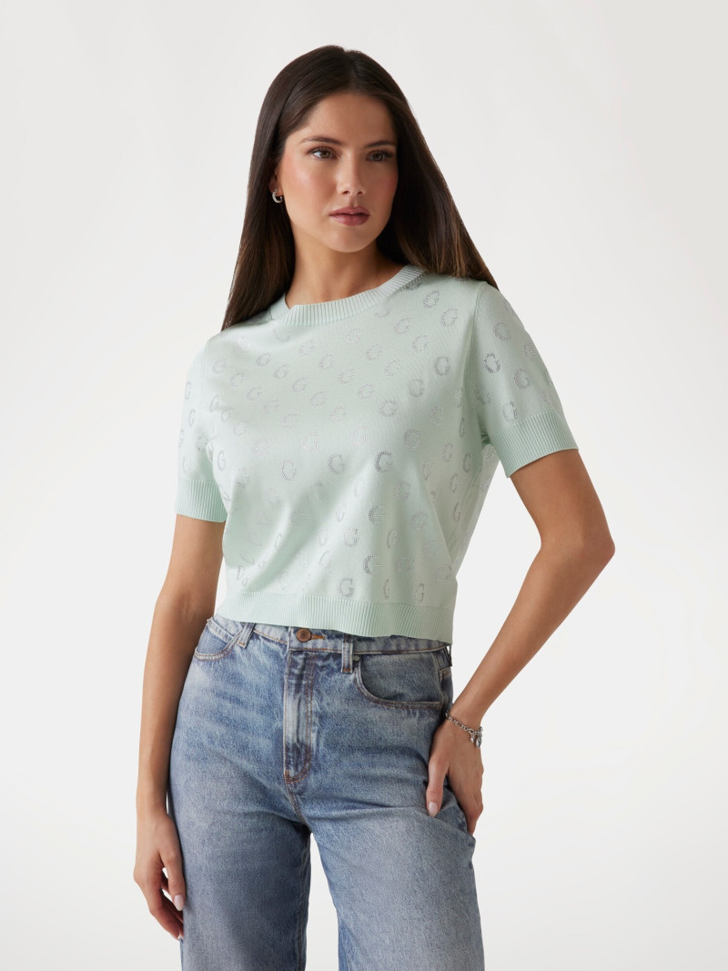 Kianna Louise Stephens featured in  the Guess catalogue for Spring/Summer 2025