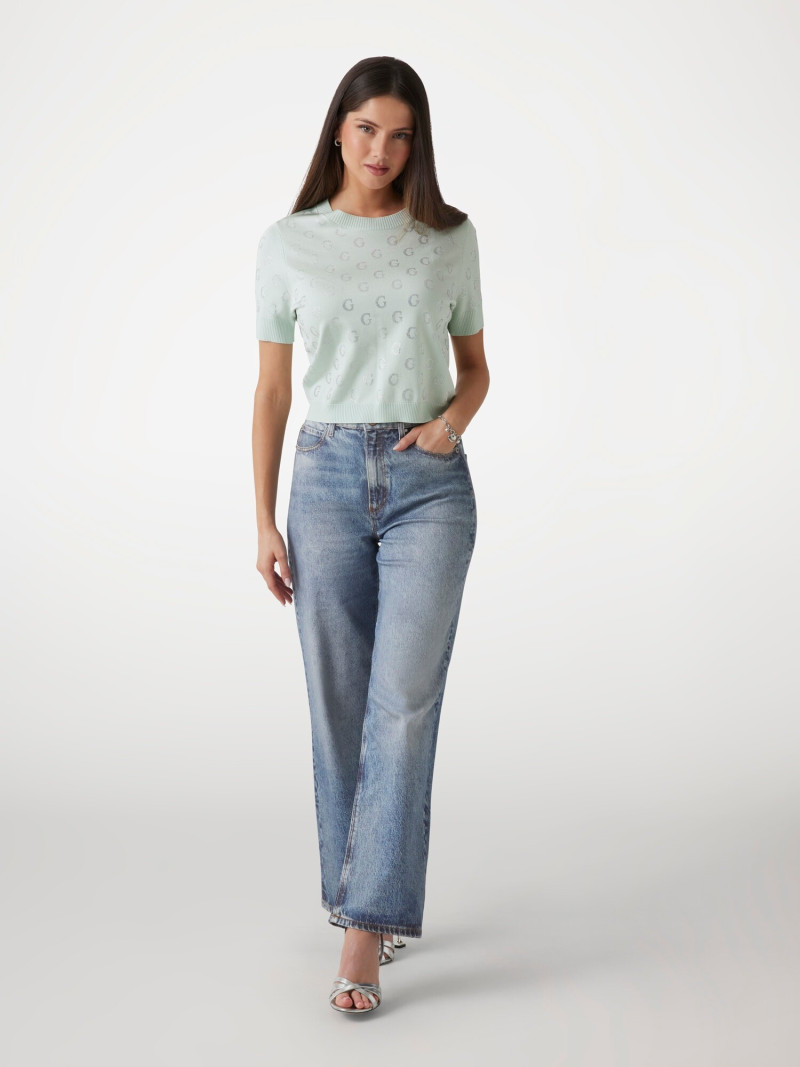 Kianna Louise Stephens featured in  the Guess catalogue for Spring/Summer 2025