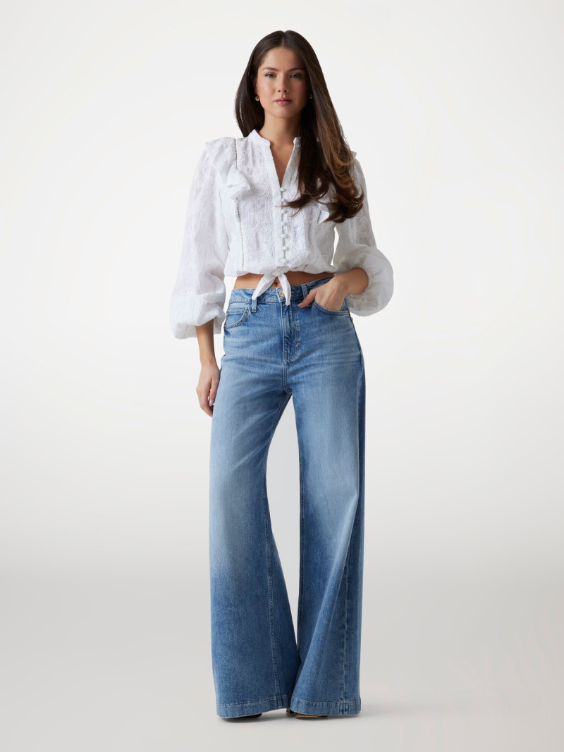 Kianna Louise Stephens featured in  the Guess catalogue for Spring/Summer 2025