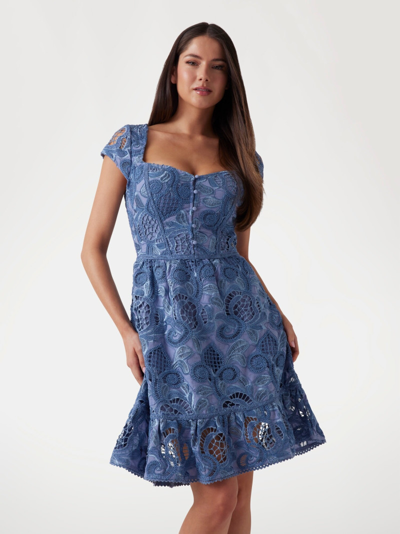 Kianna Louise Stephens featured in  the Guess catalogue for Spring/Summer 2025