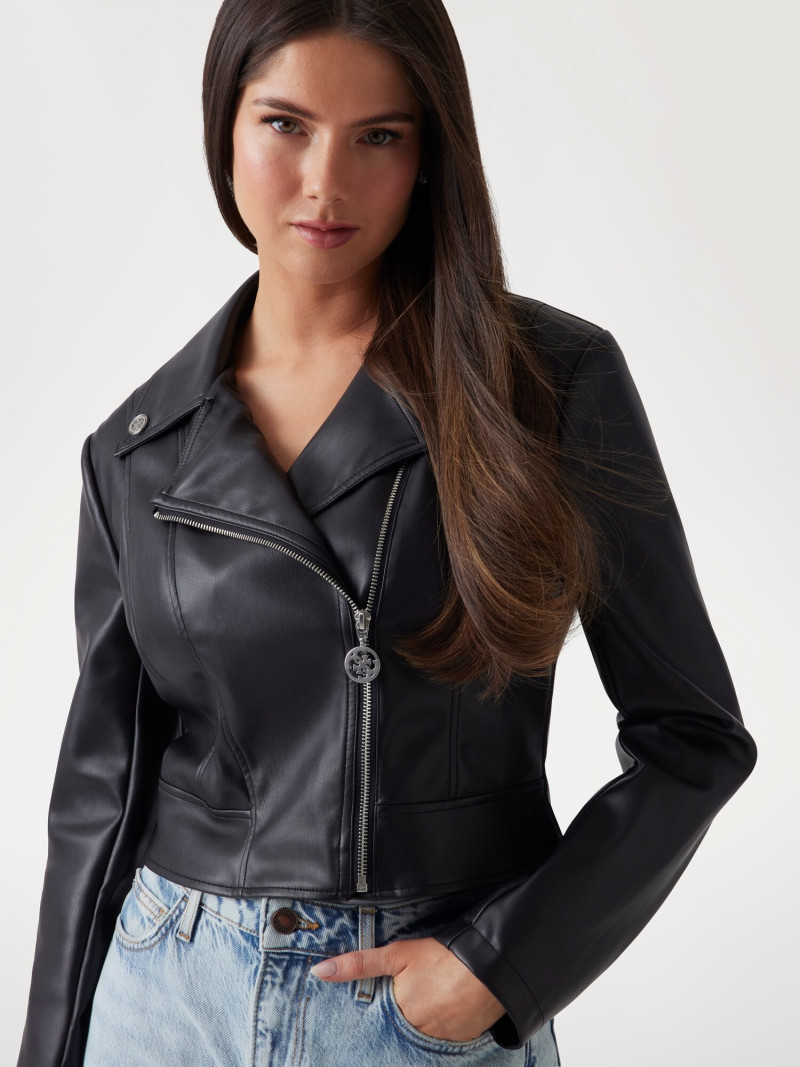 Kianna Louise Stephens featured in  the Guess catalogue for Spring/Summer 2025