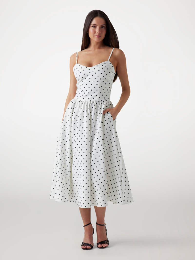 Kianna Louise Stephens featured in  the Guess catalogue for Spring/Summer 2025