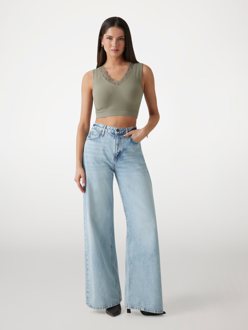 Kianna Louise Stephens featured in  the Guess catalogue for Spring/Summer 2025