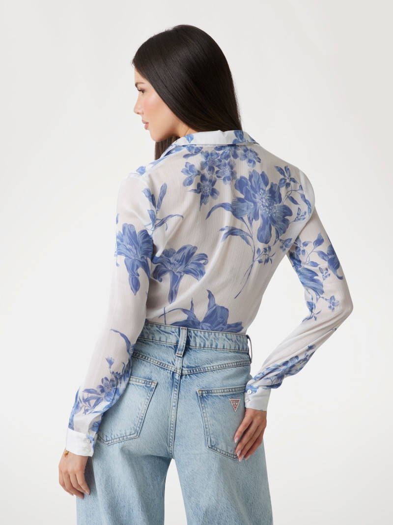 Kianna Louise Stephens featured in  the Guess catalogue for Spring/Summer 2025