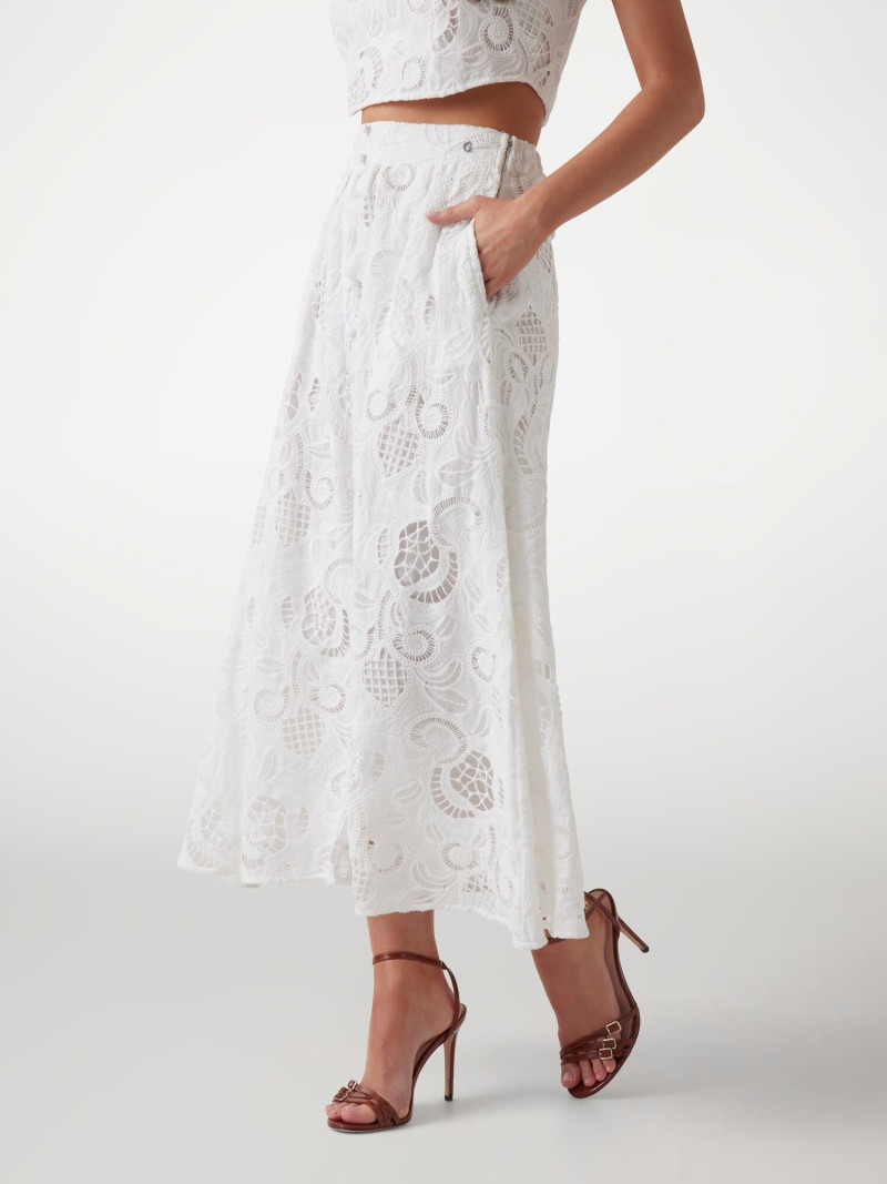 Kianna Louise Stephens featured in  the Guess catalogue for Spring/Summer 2025