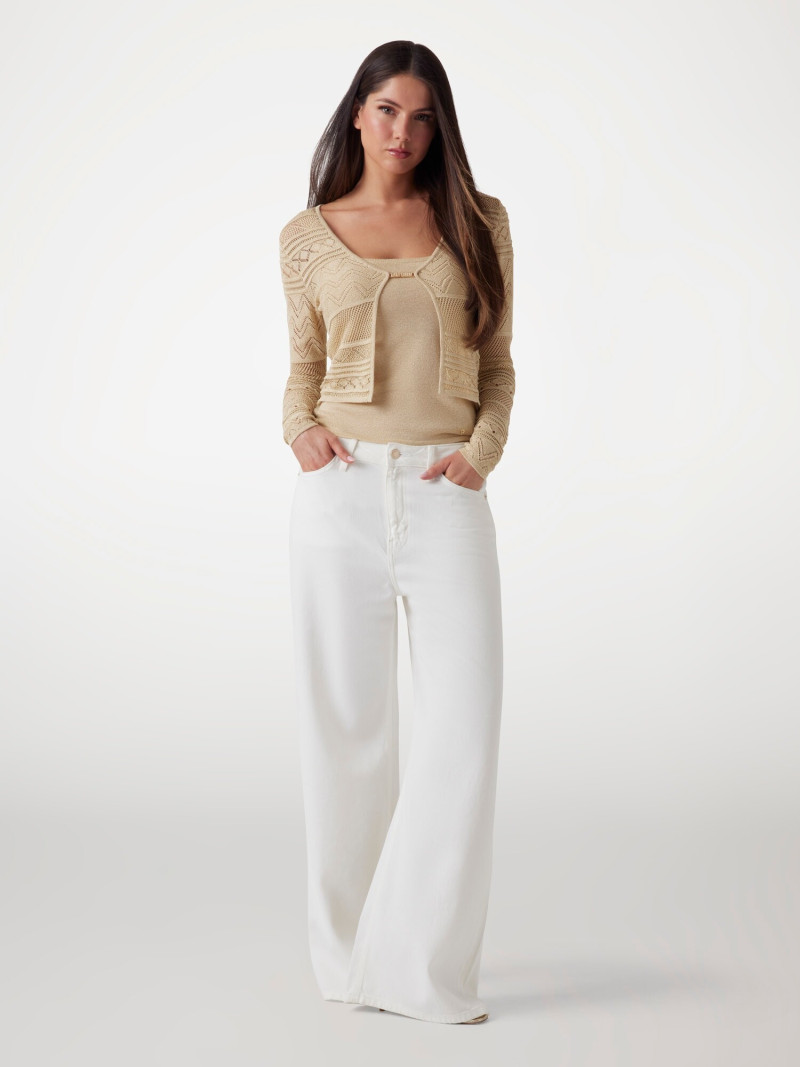 Kianna Louise Stephens featured in  the Guess catalogue for Spring/Summer 2025