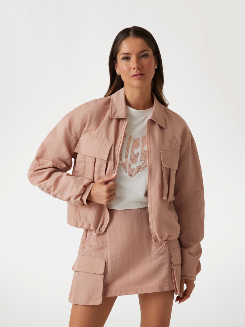 Kianna Louise Stephens featured in  the Guess catalogue for Spring/Summer 2025