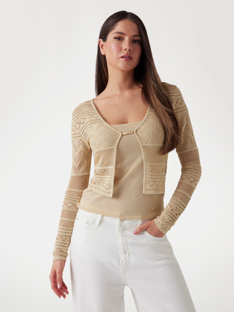 Kianna Louise Stephens featured in  the Guess catalogue for Spring/Summer 2025