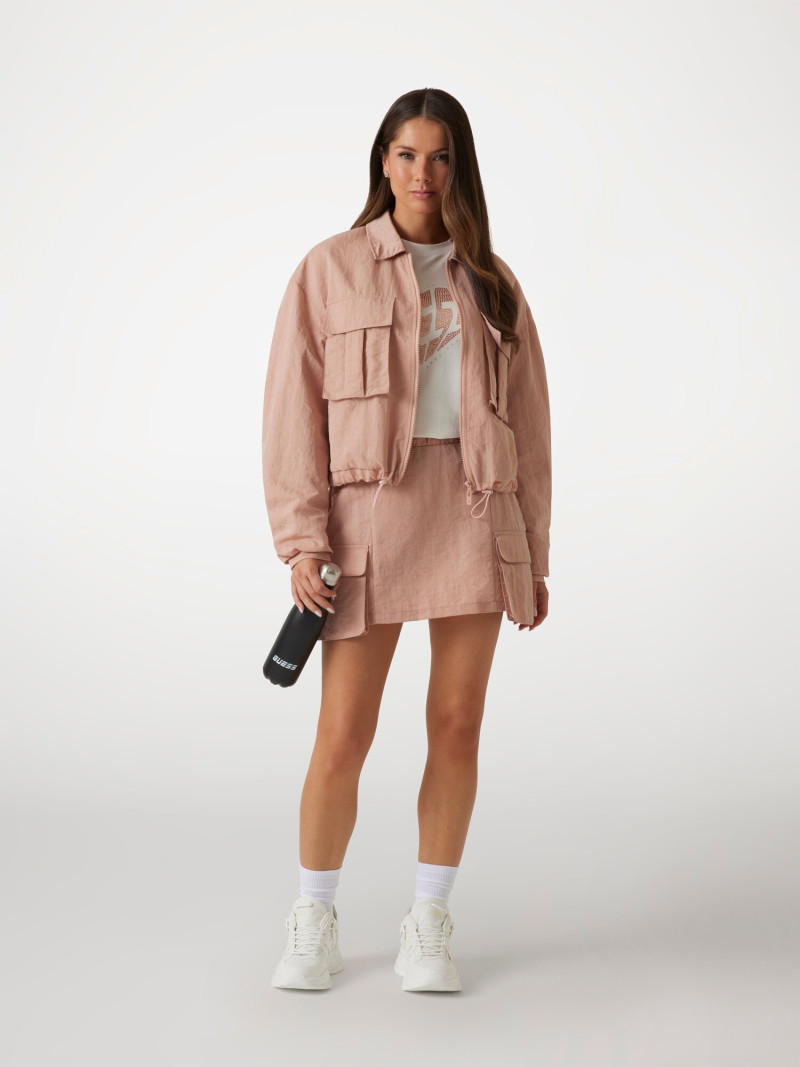 Kianna Louise Stephens featured in  the Guess catalogue for Spring/Summer 2025