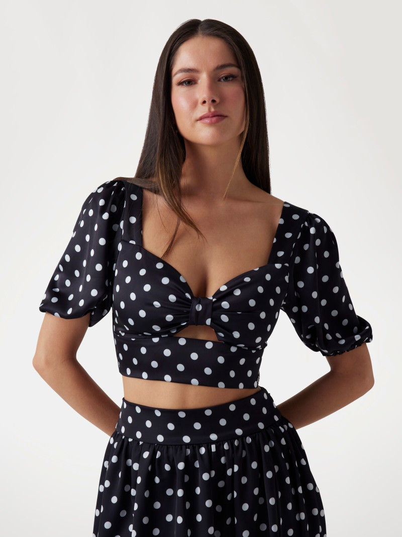 Kianna Louise Stephens featured in  the Guess catalogue for Spring/Summer 2025