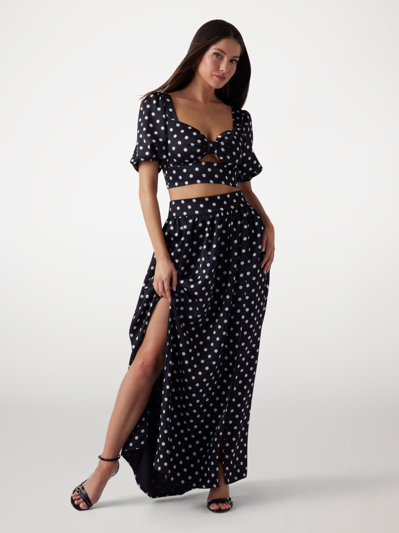 Kianna Louise Stephens featured in  the Guess catalogue for Spring/Summer 2025