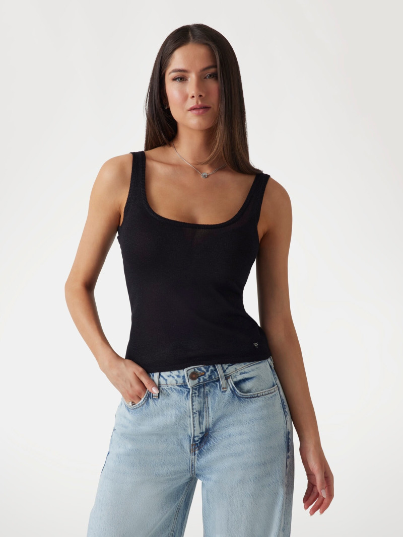 Kianna Louise Stephens featured in  the Guess catalogue for Spring/Summer 2025