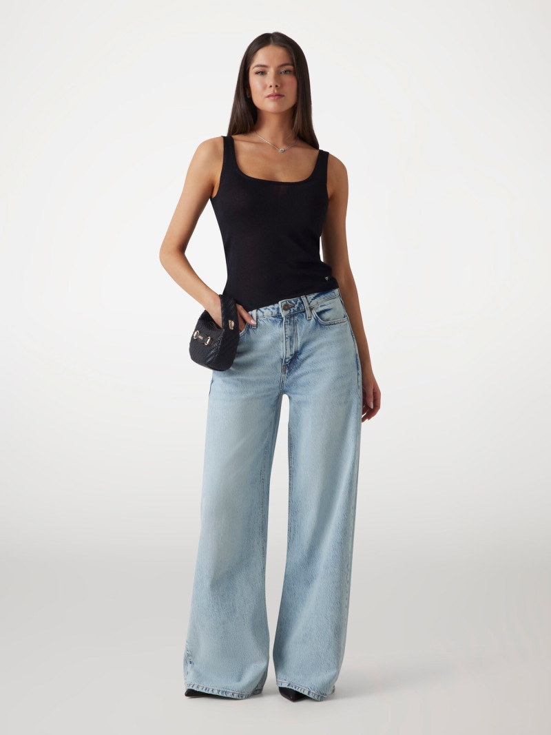 Kianna Louise Stephens featured in  the Guess catalogue for Spring/Summer 2025