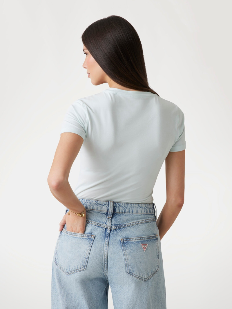 Kianna Louise Stephens featured in  the Guess catalogue for Spring/Summer 2025