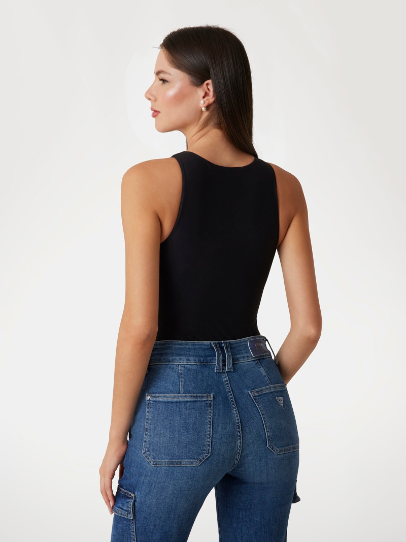 Kianna Louise Stephens featured in  the Guess catalogue for Spring/Summer 2025