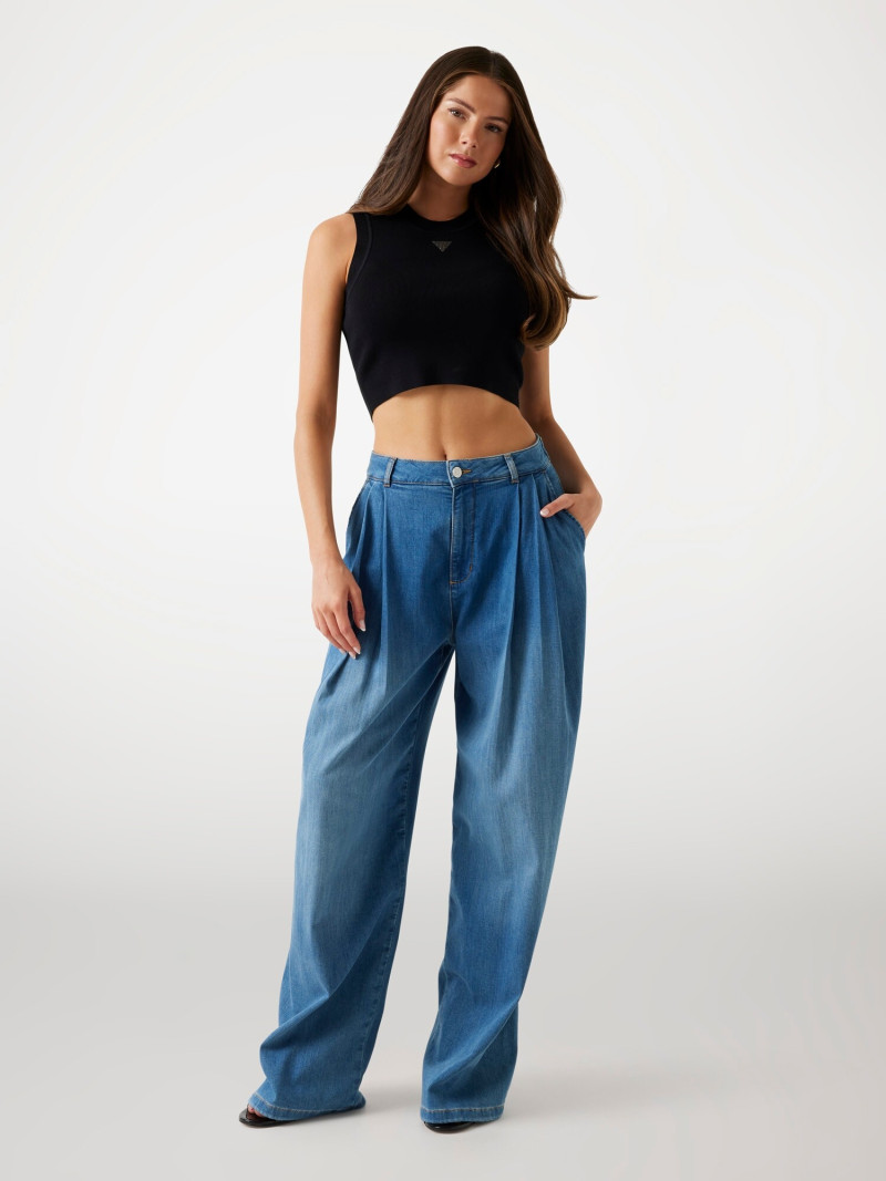 Kianna Louise Stephens featured in  the Guess catalogue for Spring/Summer 2025