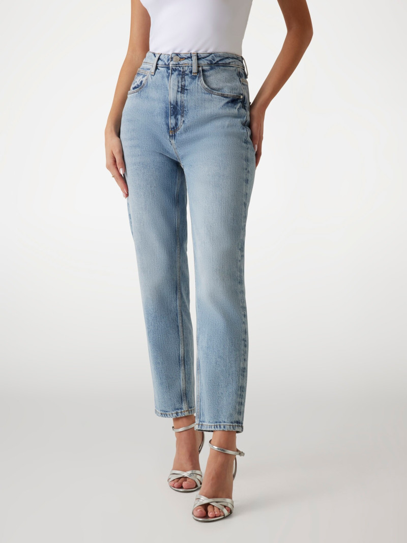 Kianna Louise Stephens featured in  the Guess catalogue for Summer 2025