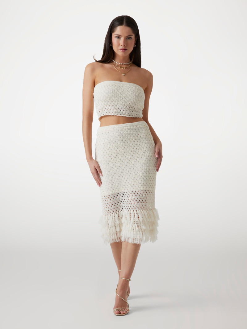 Kianna Louise Stephens featured in  the Guess catalogue for Summer 2025