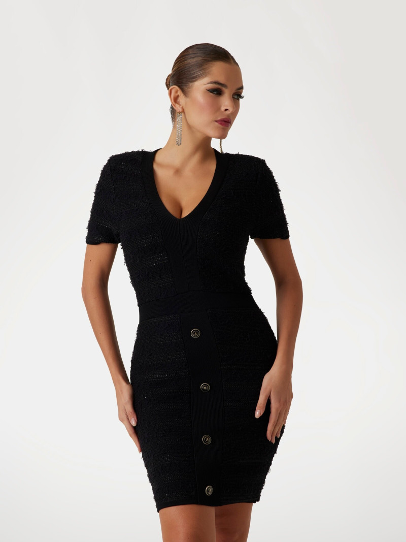 Seyla Brigitte Zanon featured in  the Guess catalogue for Pre-Fall 2025