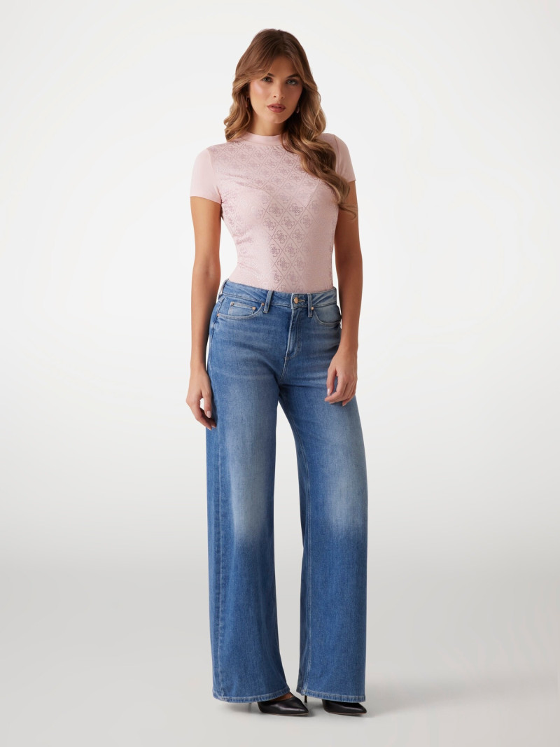 Seyla Brigitte Zanon featured in  the Guess catalogue for Pre-Fall 2025