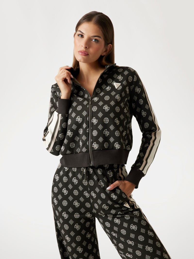 Seyla Brigitte Zanon featured in  the Guess catalogue for Pre-Fall 2025